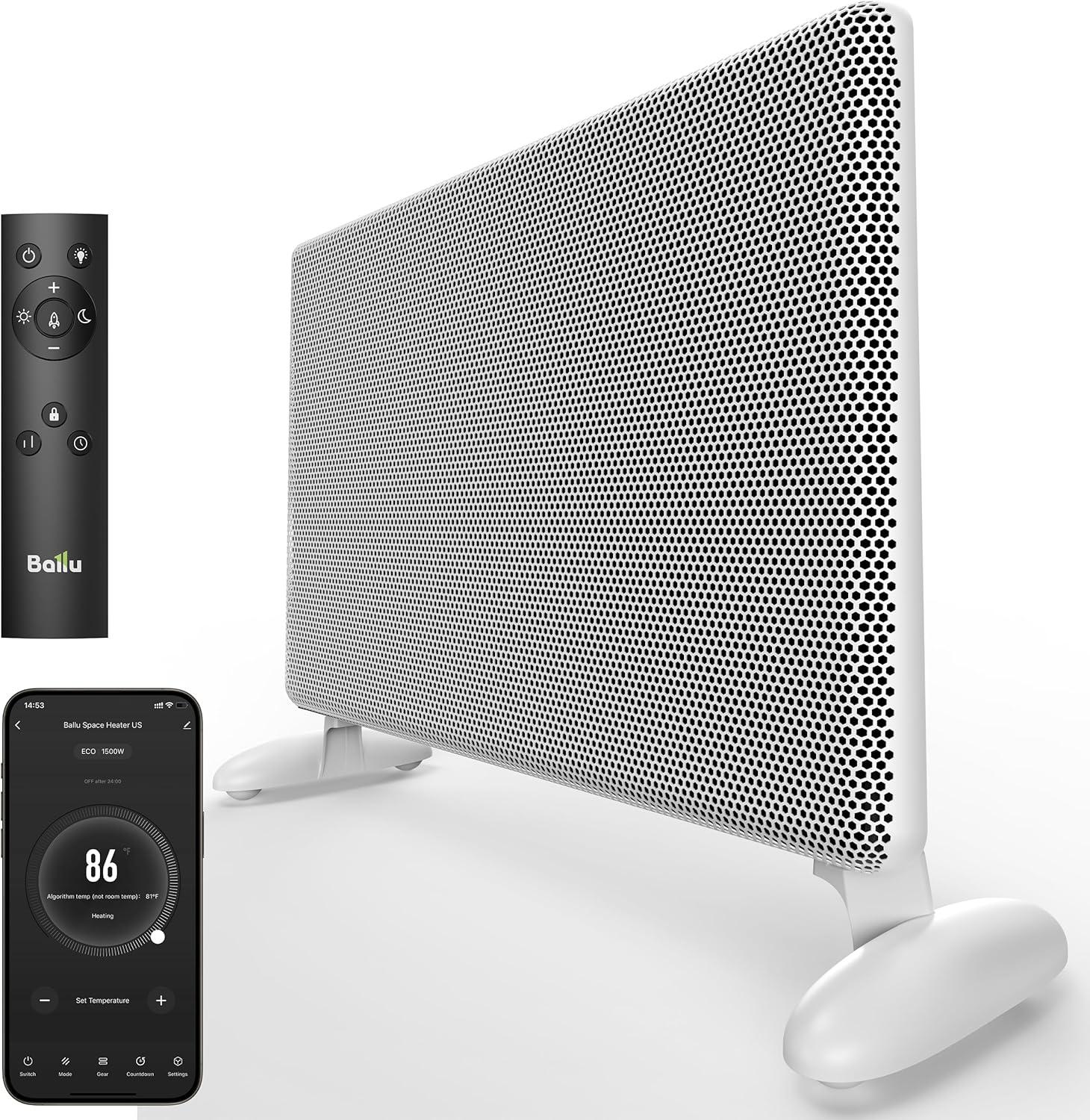 Our Take on ⁤the Ballu Mica 1500W Heater: Quiet,smart & Efficient