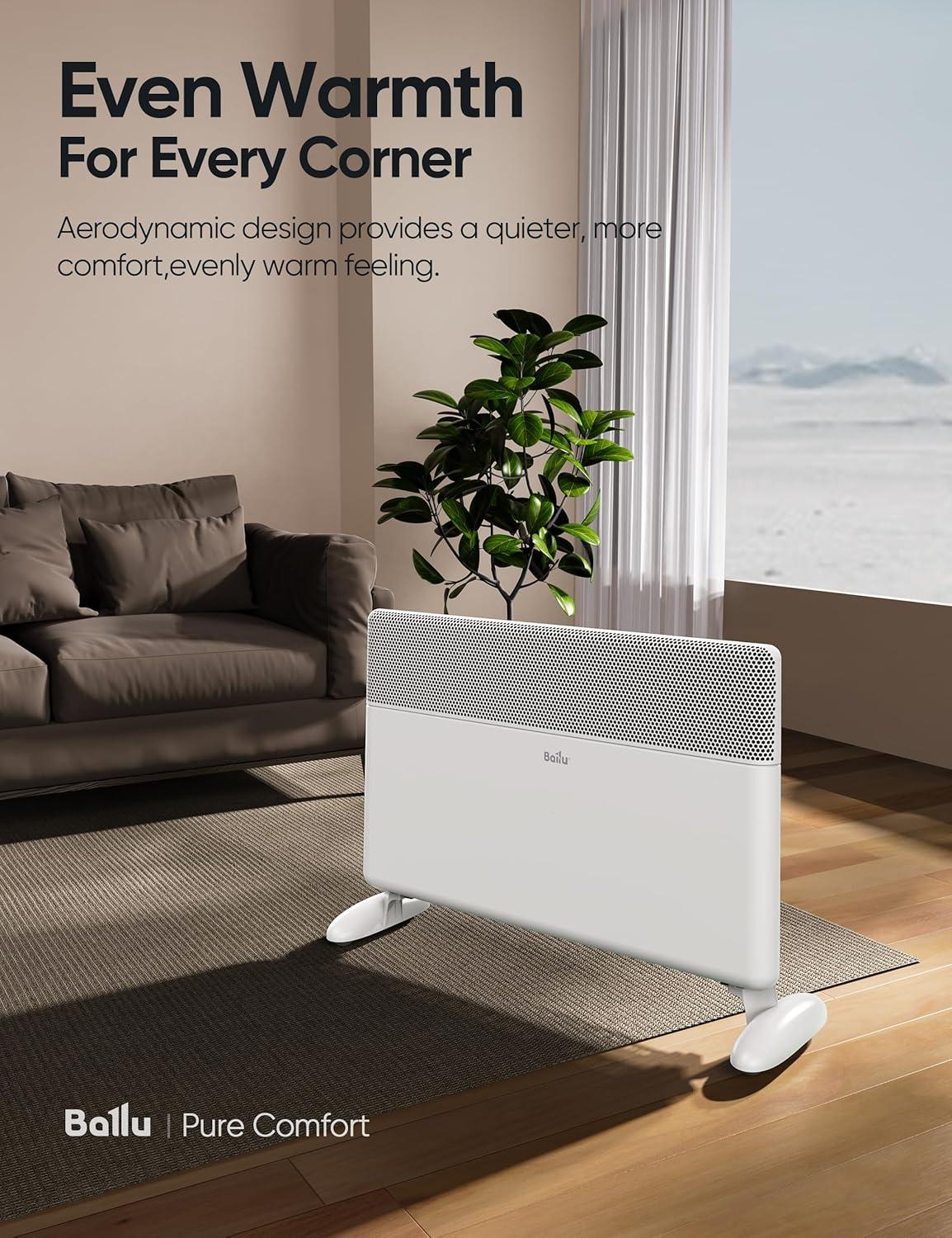 Our Honest ​Take: Ballu 1500W Heater Blends Quiet ⁣Warmth‌ &​ Smart‌ Control